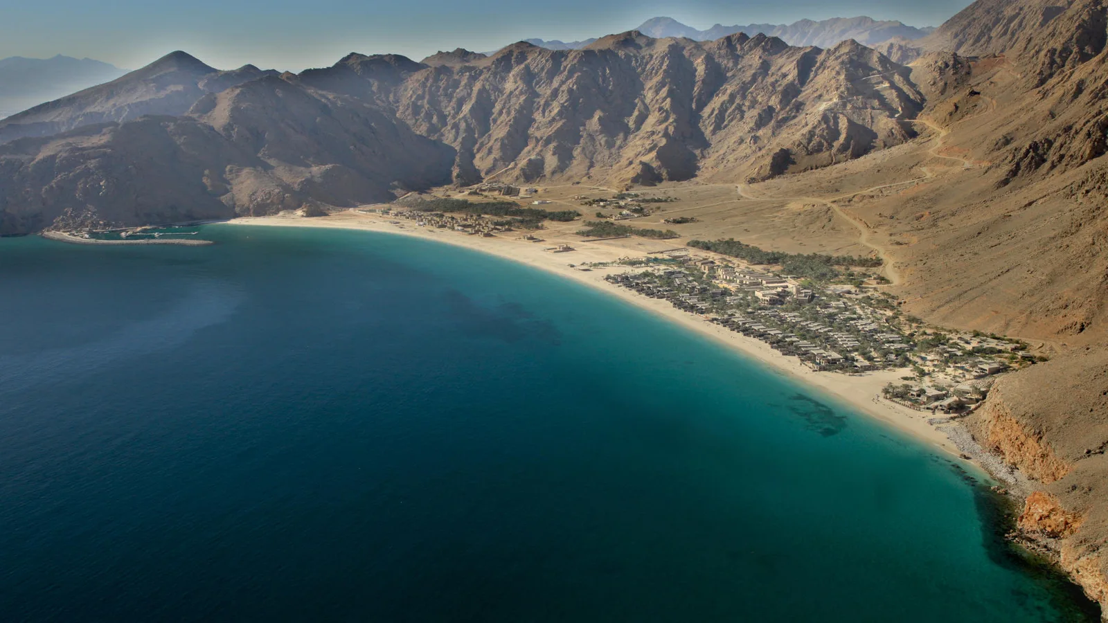 Six Senses Zighy Bay between the mountains and sea in Oman